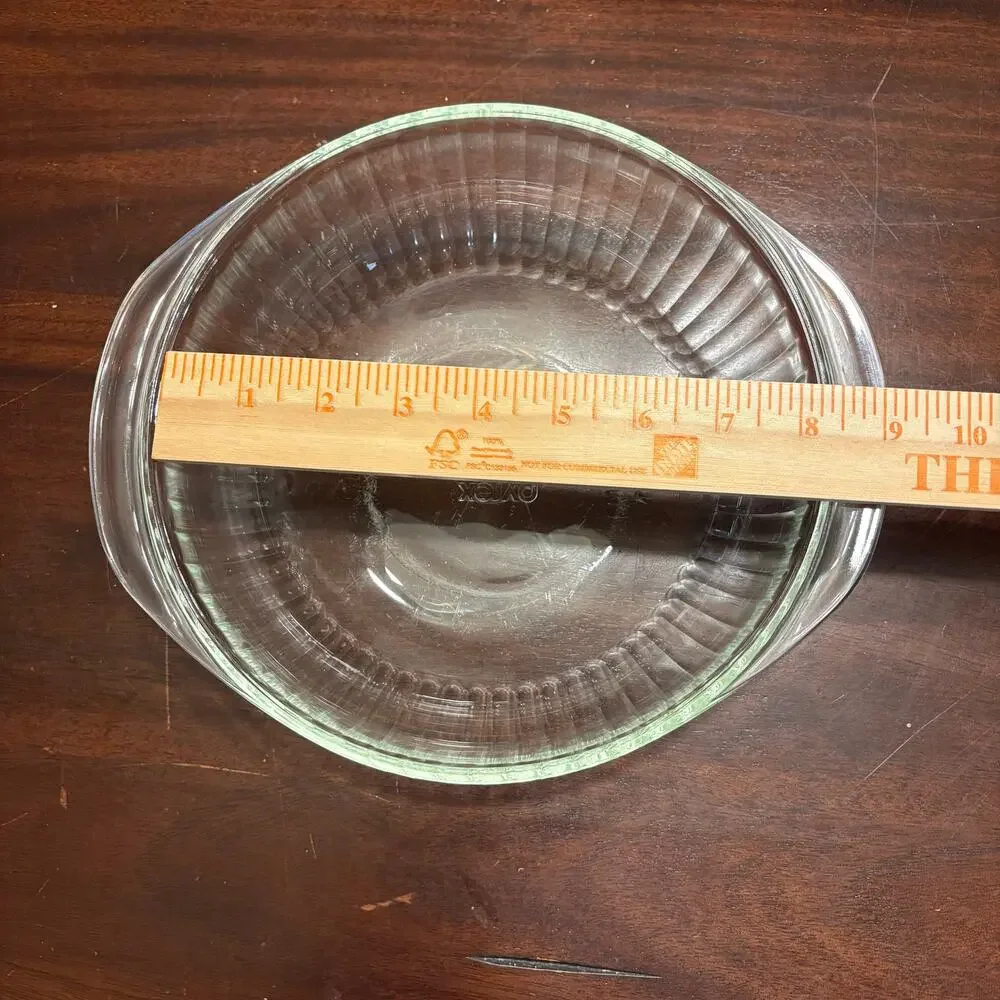 Pyrex vintage clear
